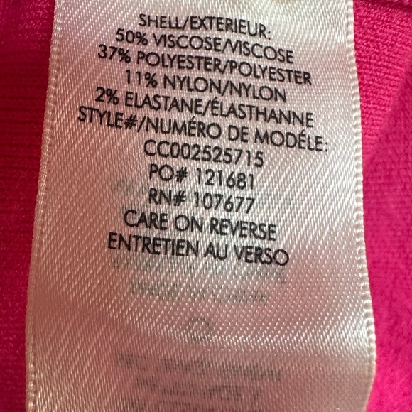 Alice + Olivia Wild Pink “Kiki Cut-Out Tank” Top Medium Excellent Condition! - Picture 9 of 11